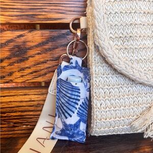 Handmade Beach Keychain Chapstick Holder